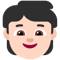 Child- Light Skin Tone emoji on Microsoft